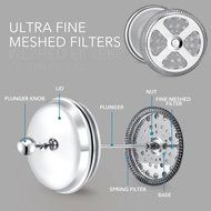 Plemo French Press Coffee Maker Teapot, 8 Cups, 34 oz N3