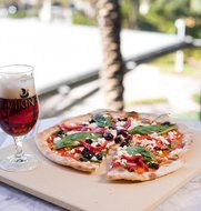 Crustina Rectangular Pizza Stone, 14 x 16-Inch N6