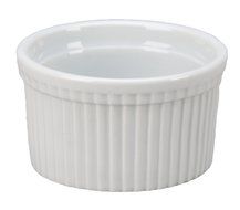 Vertex China RMK-4-P Market Buffet Ramekin, Fluted, 3-1/8", 4 oz., Porcelain White (Pack of 36)