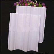 Sher Wave-shaped Cake Decorating Plastic Pad Sugarcraft Modelling Pad Flower Mold Tool Set of 2 N5