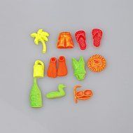 Y&amp;XL&amp;H On The Summer Beach Silicone Chocolate Mold Fondant Cupcake Decoration Sugarcraft Tools Polymer Clay Candy...