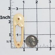 Baby Diaper Pin Silicone Mold use with Fondant, Candy, Food Safe, Polymer Clay, Resin Mold and Epoxy. Perfect... N7