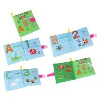 Picture Cognize Book&#65292;BeautyVan Soft New Cloth Baby Intelligence Development Learn Picture Cognize Book (A) N9