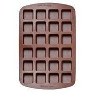 The Trusty Baker- 24 Cavity Mini Brownie Bite Size Baking Mold-NON BPA N2