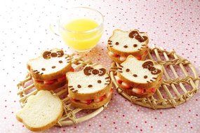 Hello Kitty Stainless Steel Bread Baking Mold Stencil #3550