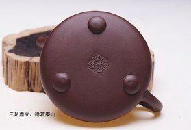 1pc Chinese Yixing Handmade High-quality Zisha Teapot 20 Years Old Zi Ni Shi Piao Hu 200cc N6