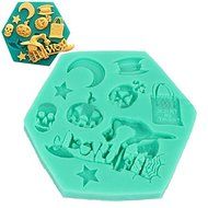 Generic Silicone Sugarcraft Fondant Cake Decorating Halloween Skull Mould Mold