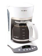 Mr. Coffee Programmable Coffeemaker Auto Shut-Off, Pause &#039;N Serve 12 Cup White W