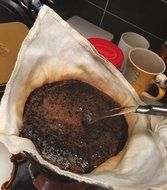 Reusable Coffee Filters for Chemex ,No Harmful Chemical ,All Natural ,2 Pack of P&amp;F Square Shaped Filters N4