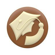 SpinningLeaf Graduation Cap Sandwich Cookie Mold N2