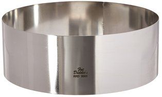 Fat Daddio's Stainless Steel Round Cake and Pastry Ring, 6 Inch x 2 Inch N8
