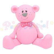 Cake Star Topper - Pink Teddy Bear - Cake Decoration Baby / Christening Celebration Topper