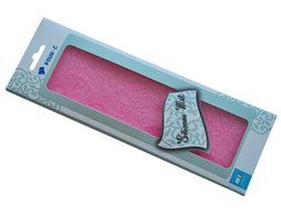 FOUR-C Cake Tools Lace Decoration Mat Cake Lace for Sugarcraft Color Pink
