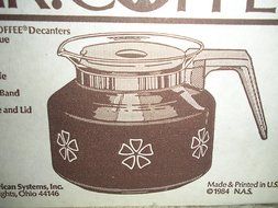 Mr. Coffee 12-Cup Glass Decanter N5