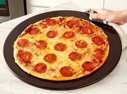 Heritage, 15 inch Black Ceramic Pizza Stone - Professional Grade Baking Stones for Oven, Grill, BBQ- Non Stain... N3
