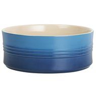 Le Creuset of America Stoneware Souffle Dish, 2 1/2-Quart, Marseille