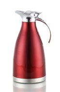 Bestwoohome Stainless Steel Vacuum Insulated Thermal Carafe Water Pitcher with Press Button (0.39Gallon, Golden) N4