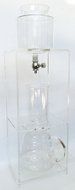 NISPIRA Ice Cold Brew Dripper Coffee Maker Acrylic Frame