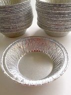 Disposable Aluminum Foil Tart Pan 3" Disposable Mini Pie Tin (250)