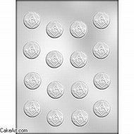Cake Art - 1-1/8" Masonic Mint Mold (16)