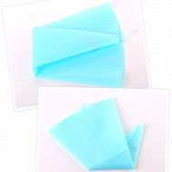 Xfome Style 3PCS Blue Reusable Silicone Icing Piping Bags Pastry Bags Baking Cookie Chocolate Cake Cupcake DIY...