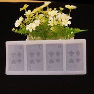 Sher Pocker Pair Shape Chocolate Plugin Mold for Cake Decoration Silicone Material N2