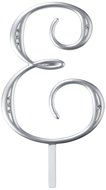 Lillian Rose Rhinestone, Monogrammed Letter E, 5.5-Inch, Silver