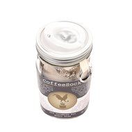 CoffeeSock ColdBrew Kit 32 ounce Co-Pack- Reusable Organic Cotton Filter, Jar, Organic Coffee, and Cuppow Pour... N2