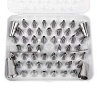 CrazyEve 52pcs 304 Stainless Steel Diy Icing Tools Cookie Sugarcraft Cake Decorating Supplies Pastry Tool Kits N6