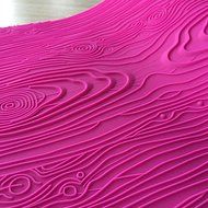 Sher Woodgrain Fondant Impression Mat N3