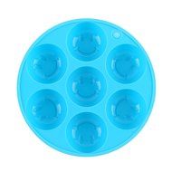 Pparty 7cavity Silicone Chocolate Cake Mold Tray for Candy Fondant Pudding Jelly Gummy -Kids Household for Holiday... N4