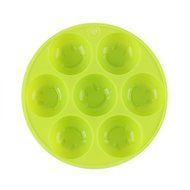 Pparty 7cavity Silicone Chocolate Cake Mold Tray for Candy Fondant Pudding Jelly Gummy -Kids Household for Holiday... N5