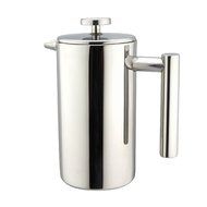 FAMILIFE French Press, Double Wall Stainless Steel, 800ml/27oz N3