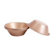 MyLifeUNIT Non-Stick Carbon Steel Mini-Pie Pans, Cupcake Muffin Pans, Tart Pan (3 Inch Diameter, Set of 4) N4