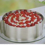 Adjustable Stainless Steel Mousse Ring 6-12 Inch Cake Pan Baking Styling Decorating Tools Set Mould Kitchen Accessories N3