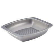 Circulon Nonstick Bakeware 16-1/2-Inch x 14-Inch Roaster with Self Rack, Gray N2