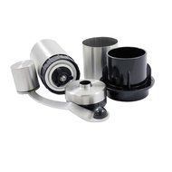 BrewGlobal Rhinoware Hand Coffee Grinder, Stainless Steel (RWHANDGRINDER) N5