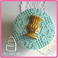 Anyana Wedding Vintage Fondant Silicone Mold Cake Decorating Pot Urn Chocolate Soap Wilton Mould Kitchen Accessories... N4