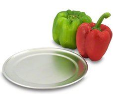 American Metalcraft TP18 TP Series 18-Guage Aluminum Standard Weight Wide Rim Pizza Pan, 18-Inch N26
