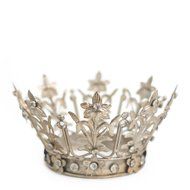 Crown Cake Topper, Silver Crown, Vintage Crown, Fiona, Wedding Cake Topper, Princess Cake, Crown Photo Prop, The... N3