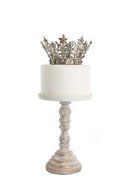 Crown Cake Topper, Silver Crown, Vintage Crown, Fiona, Wedding Cake Topper, Princess Cake, Crown Photo Prop, The... N4