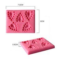 Baking Moulds 3D Gemstone Heart-Shaped Fodant Cake Molds Soap Chocolate Candy Cookie Silicone Fondant Mat Decorating... N3