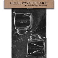 Dress My Cupcake DMCD070 Chocolate Candy Mold, 3D Coffee Mug