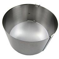 Adjustable Stainless Steel Mousse Ring 6-12 Inch Cake Pan Baking Styling Decorating Tools Set Mould Kitchen Accessories N4