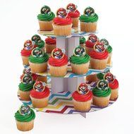 Super Mario 24 Cupcake Rings N3