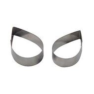 Sher FOUR-C Stainless Steel Rose Flower Cutter Fondant Sugar Craft Cupcake Mold Baking Accessories Cookie Decorating... N5