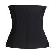 Junlan Latex Waist Cincher Waist Trainer Trimmer Long Torso with 3 Hook Rows N6