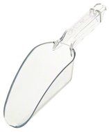 Update International SCP-12C Polycarbonate Plastic Scoop, Clear, 12-Ounce, Set of 4 N2