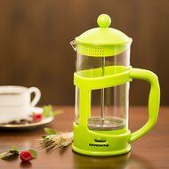 Ovente FPT12B 12oz French Press Coffee Maker, Great for Brewing Coffee and Tea, 3 cup, Black N15