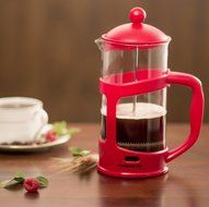 Ovente FPT12B 12oz French Press Coffee Maker, Great for Brewing Coffee and Tea, 3 cup, Black N18